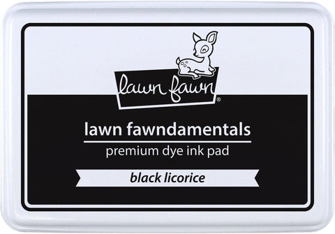 Lawn Fawn - Black Licorice - Premium Dye Ink Pad