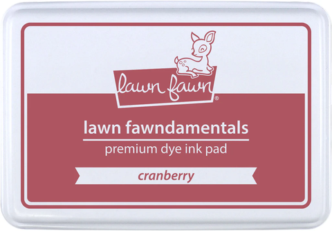 Lawn Fawn - Cranberry - Premium Dye Ink Pad