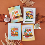 BetterPress Society - September 2026 - Autumn Hugs Press + Foil Plate Die Set
