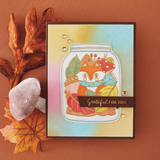 BetterPress Society - September 2026 - Autumn Hugs Press + Foil Plate Die Set