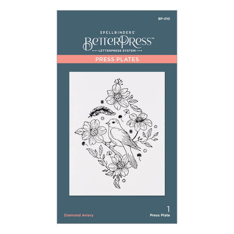BetterPress Collection - Diamond Aviary Press Plate