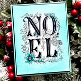 BetterPress Christmas Collection - Festive Noel Press Plate