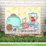 Lawn Fawn A Waffle Lot - Stamp and Die