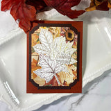 BetterPress Autumn Collection - Autumn Leaves Press Plate & Die