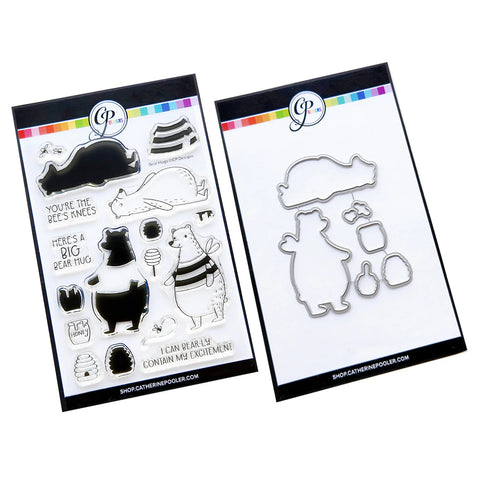 Catherine Pooler Bear Hugs - Stamps & Dies