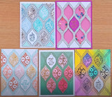 BetterPress Society - March 2026 - Teardrop Mosaic Press Plates & Die Set