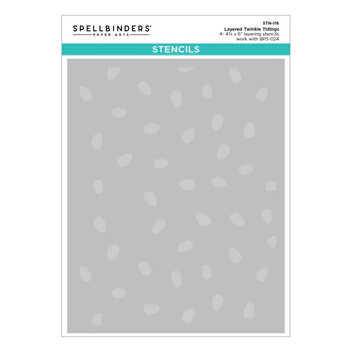 BetterPress Society - October 2025 - Twinkle Tidings Layered Stencil Add-on