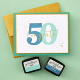 Spellbinders - Bold Color Mix Celebrations BetterPress and Die Bundle
