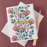 BetterPress Society - November 2025 - Friendship Grows Press Plate & Die Set