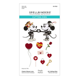 Spellbinders - Classic Mouse Love Etched Embellishments Dies