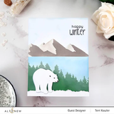 Altenew - Mini Delight: Polar Bear Stamp & Die Set
