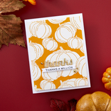 BetterPress Society - September 2024 - Raining Pumpkin Press Plate