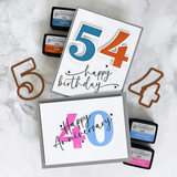 Spellbinders - Bold Color Mix Celebrations BetterPress and Die Bundle