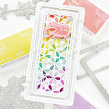 Pinkfresh Studio Floral Lace - Foil Plate, Layering Stencils & Die