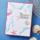 BetterPress Society - June 2025 - Sea Friends Press Plate & Die Set