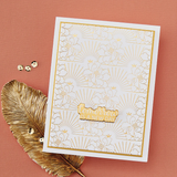 BetterPress Society - February 2026 - Radiant Blooms Press Plate & Die Set