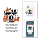 BetterPress Society - October 2024 - Cozy Fireplace Press Plates