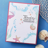 BetterPress Society - June 2025 - Add-on: Sea Bubble Border Press Plate & Die Set
