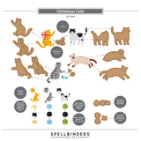 Spellbinders - Christmas Cats Die Bundle by Yana Smakula