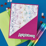 BetterPress Society - October 2025 - Twinkle Tidings Press Plate & Die Set