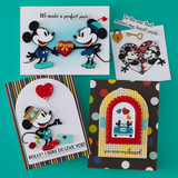 Spellbinders - Classic Mouse Love Etched Embellishments Dies
