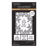 BetterPress Society - May 2026 - Brighten Foliage Press + Foil Plates