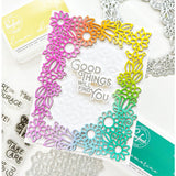 Pinkfresh Studio Wonderful Sentiments - Stamps & Dies