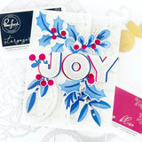 Pinkfresh Studio Festive Leaves - Stencils & Dies