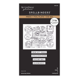 BetterPress Society - June 2026 - Delivering Wishes Press + Foil Plate & Die Set