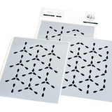 Pinkfresh Studio Floral Lace - Foil Plate, Layering Stencils & Die