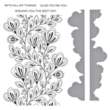 BetterPress Society - November 2025 - Friendship Grows Press Plate & Die Set