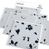 Pinkfresh Studio Magnolia Pattern - Cling Stamp & Layering Stencils