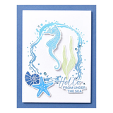 BetterPress Society - June 2025 - Add-on: Sea Bubble Border Press Plate & Die Set