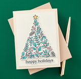 BetterPress Society - July 2024 - Winter Sprigs Tree Layered Stencil