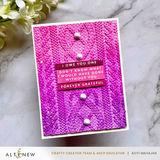 Altenew - Cozy Sweater 3D Embossing Folder