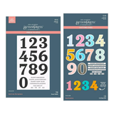 Spellbinders - Bold Color Mix Celebrations BetterPress and Die Bundle