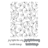 BetterPress Society - October 2025 - Twinkle Tidings Press Plate & Die Set