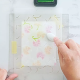 Spellbinders - Flowing Florals 3D Embossing Folder and Stencil Bundle by Simon Hurley