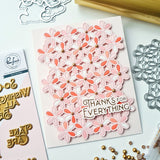 Pinkfresh Studio Floral Lace - Foil Plate, Layering Stencils & Die