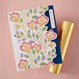 BetterPress Society - November 2025 - Friendship Grows Layered Stencil Add-on