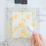 Spellbinders - Flowing Florals 3D Embossing Folder and Stencil Bundle by Simon Hurley