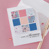 BetterPress Society - February 2026 - Radiant Blooms Press Plate & Die Set