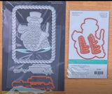 BetterPress Society - July 2026 - Snowman Wishes Press + Foil Plate & Die Set