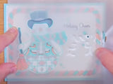 BetterPress Society - July 2026 - Snowman Wishes Layering Stencil Add-on