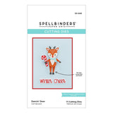 Spellbinders Tinsel Time Collection - Dancin' Deer - Dies