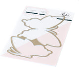 Pinkfresh Studio Butterflies - Stamp, Layering Stencils and Die - 3 Items