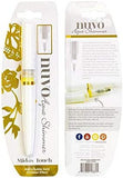 Tonic Studios Nuvo Aqua Flow Shimmer Brush Tip Pen Bundle - Glitter Gloss and Midas Touch - 2 Items