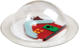 Tim Holtz Alterations - Tiny Snowglobes Thinlits, Plastic Dimensional Domes and Small Adhesive Sheets - 3 Items