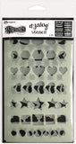 Dyan Reaveley's Dylusions Dyalog Stencils - Border It Again, Mask It & Stencil It Again - 3 Items