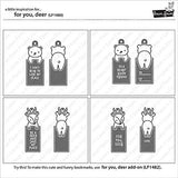 Lawn Fawn For You, Deer Stamps, Dies, and Add-On Dies Set - Includes For You Deer Stamps (LF1480), Lawn Cuts Dies (LF1481) and Add-On Dies (LF1482)